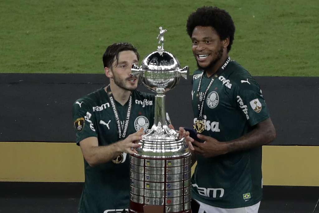 Confira a comemoração do Palmeiras pelo título da Libertadores 2020 Confira a comemoração do Palmeiras pelo título da Libertadores 2020