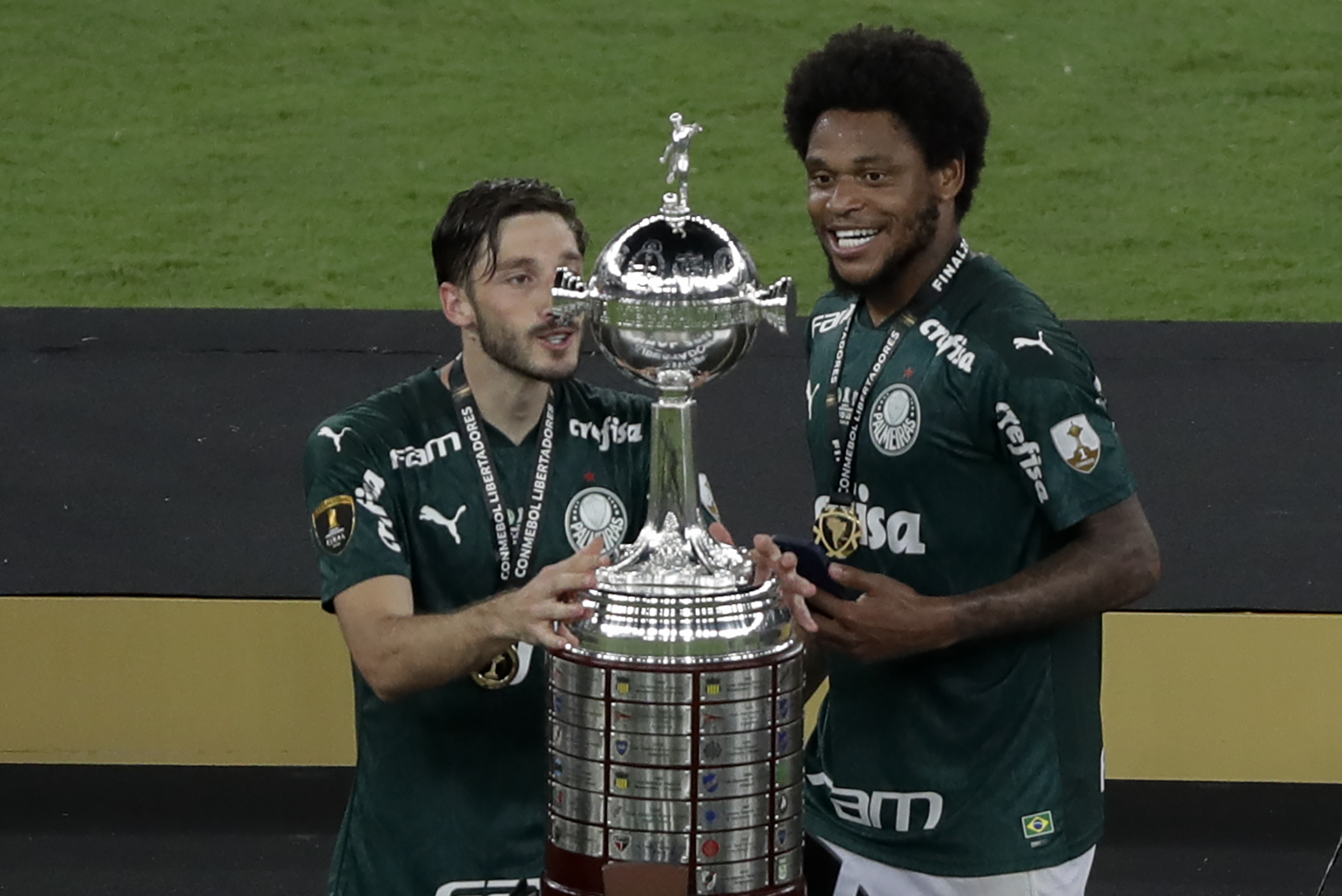 Confira a comemoração do Palmeiras pelo título da Libertadores 2020. VEJA FOTOS
