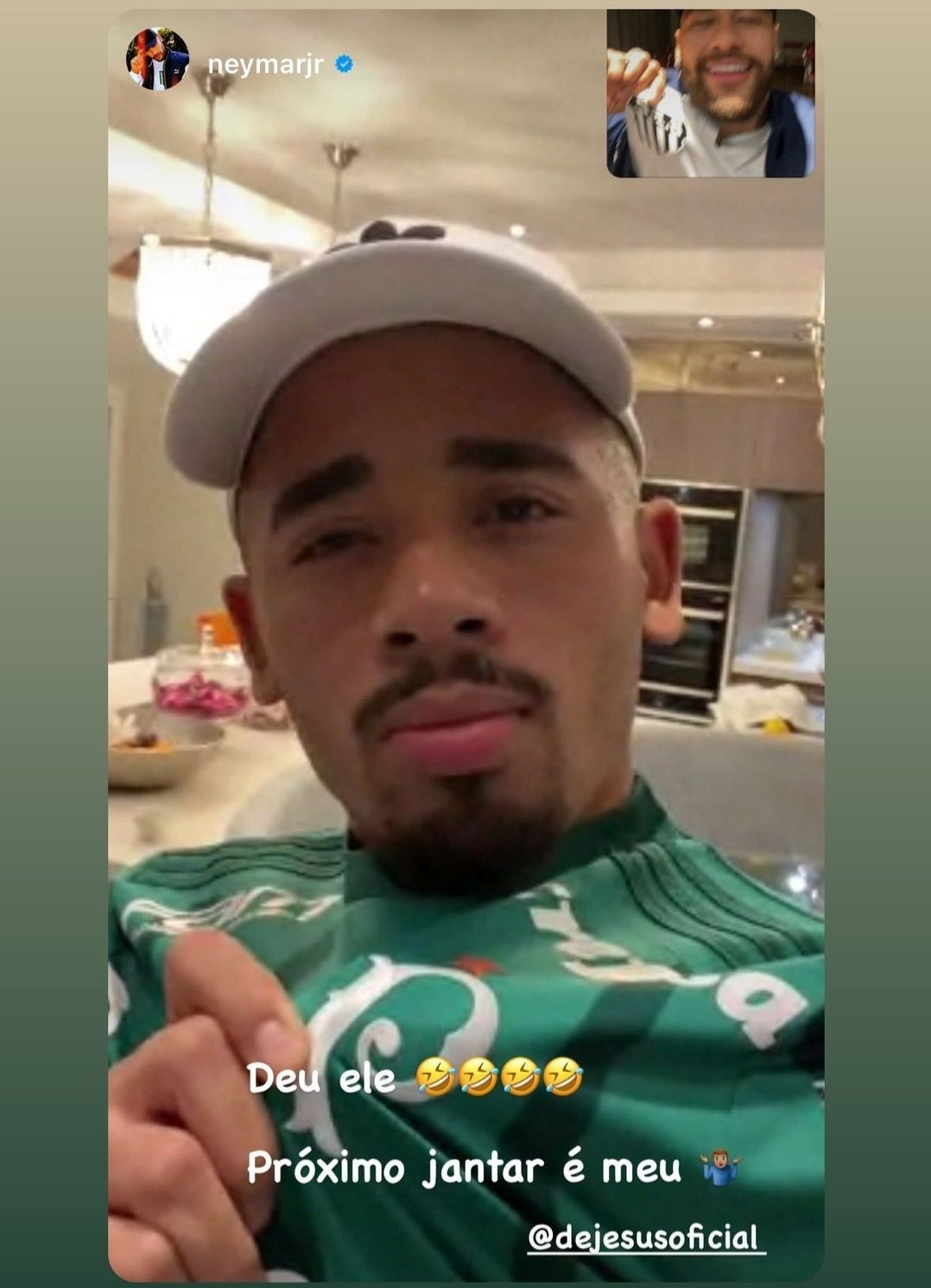 Libertadores: Neymar lamenta derrota do Santos, parabeniza Palmeiras e perde aposta