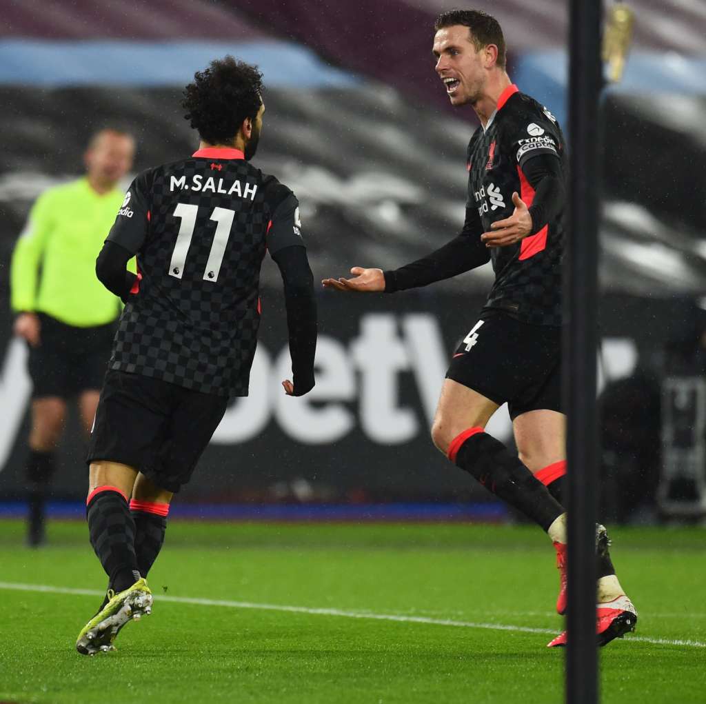 Salah encerra jejum com golaços e comanda vitória do Liverpool sobre West Ham