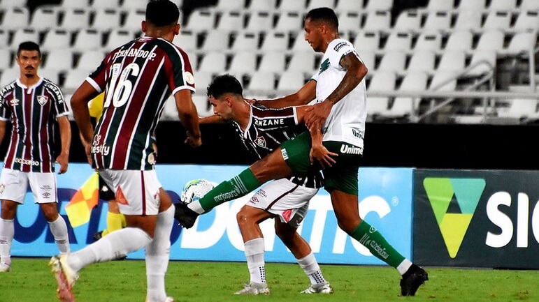 O jogo caiu de qualidade no segundo tempo (Foto: Mailson Santana/Fluminense) O jogo caiu de qualidade no segundo tempo (Foto: Mailson Santana/Fluminense)