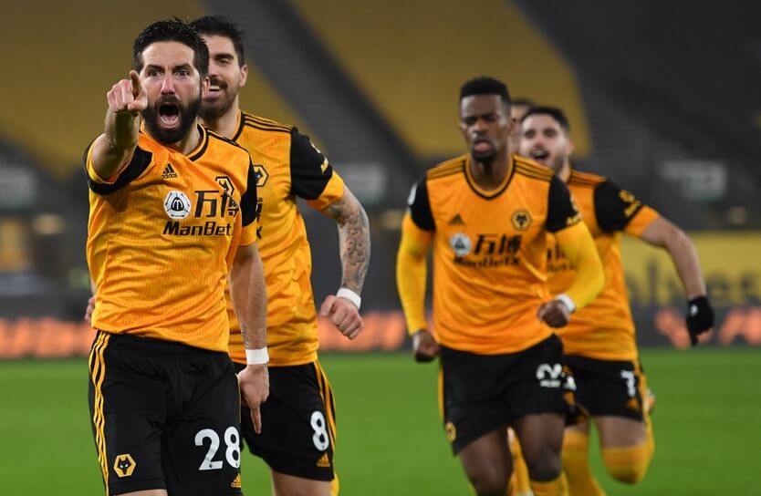 Wolverhampton virou sobre o Arsenal após expulsão de David Luiz