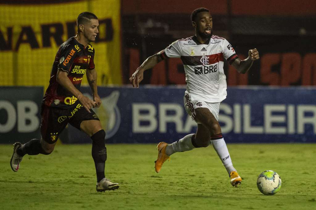 Gerson foi o cara do Flamengo na vitória sobre o Sport
