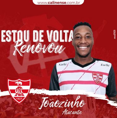 Paulista A3: Linense renova com atacante que estava emprestado para time goiano