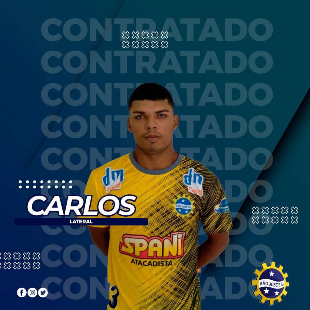 Carlos é um dos novos reforços do São José