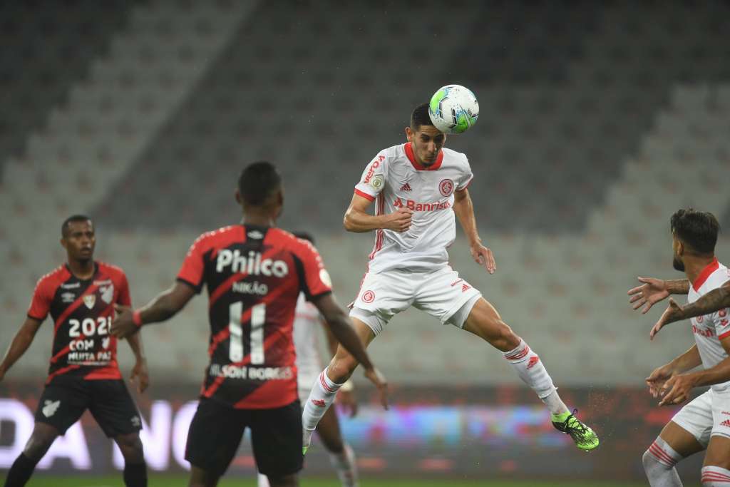 Internacional ficou em empate sem gols contra o Athletico Paranaense. Foto: Twitter/Internacional