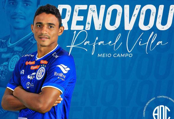 Sergipano: Meia renova contrato e vai para quinta temporada no Confiança