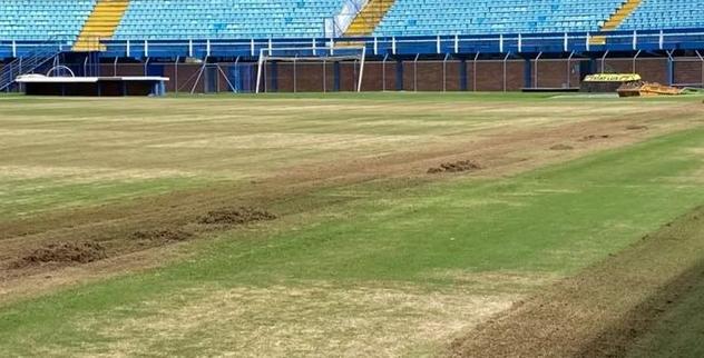 Clube da Série B inicia reforma no gramado para a temporada 2021