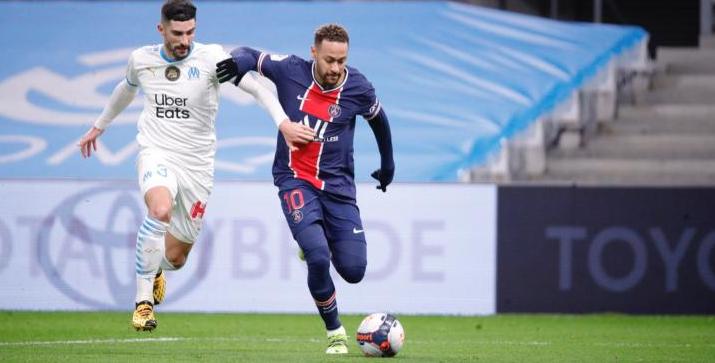 Neymar entrou no segundo tempo. Foto: Divulgação / PSG