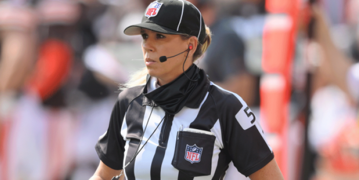 Sarah fez história na Florida em Super Bowl