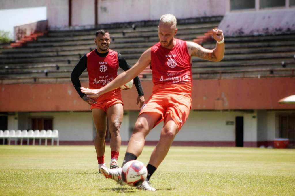 Alemão deixou o America-RJ (Foto: Vinicius Lima/AFC)