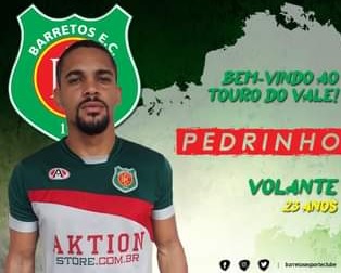 Paulista A3: Barretos anuncia volante revelado no Atlético-MG e atacante