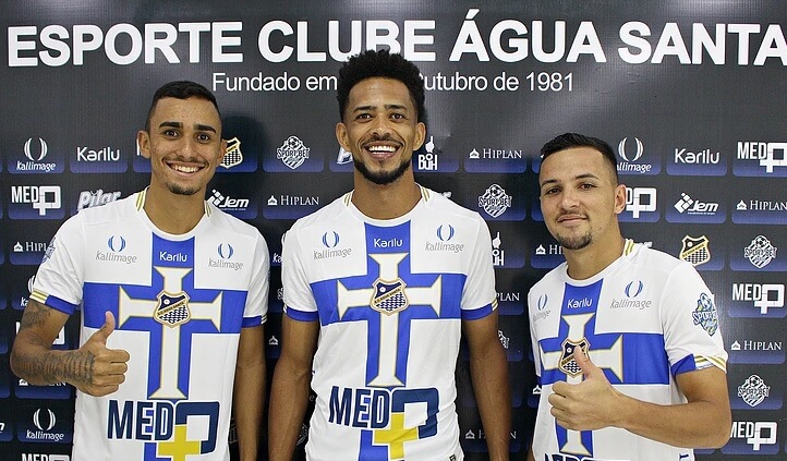 Paulista A2: Água Santa oficializa trio que passou pela Ponte Preta