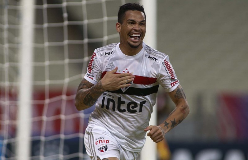 Luciano marcou o gol 