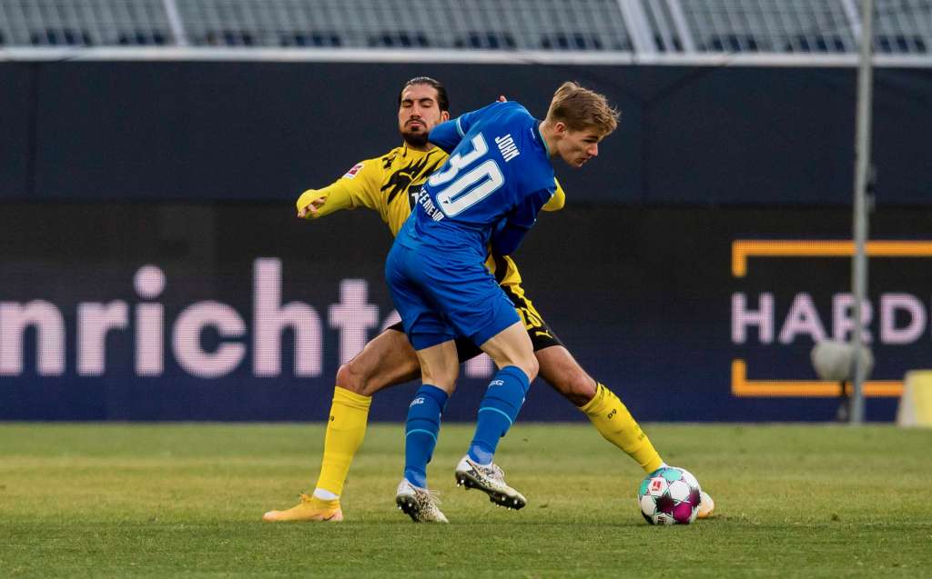 Borussia Dortmund empatou em 2 a 2 com o Hoffenheim