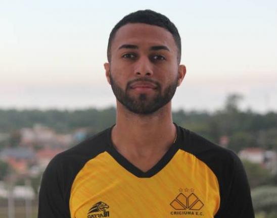 O Criciúma acertou com o atacante Gabriel Silva (Foto: Celso da Luz/Criciúma)