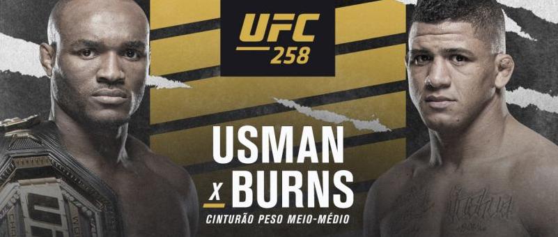 UFC 258: Durinho não supera o invicto Kamaru Usman que segue com o cinturão