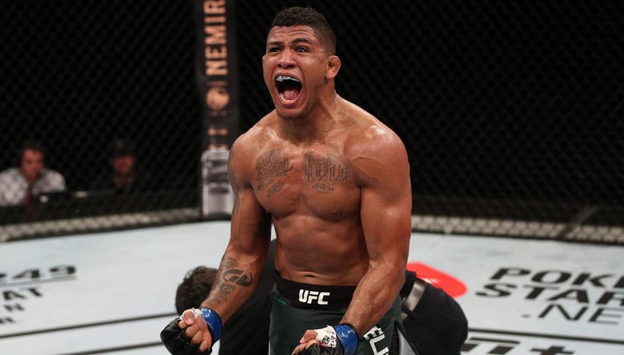 UFC: Gilbert Durinho é nocauteado por Kamaru Usman em luta pelo cinturão