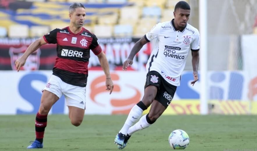 Flamengo ganhou do Corinthians no Maracanã em jogo polêmico Flamengo ganhou do Corinthians no Maracanã em jogo polêmico