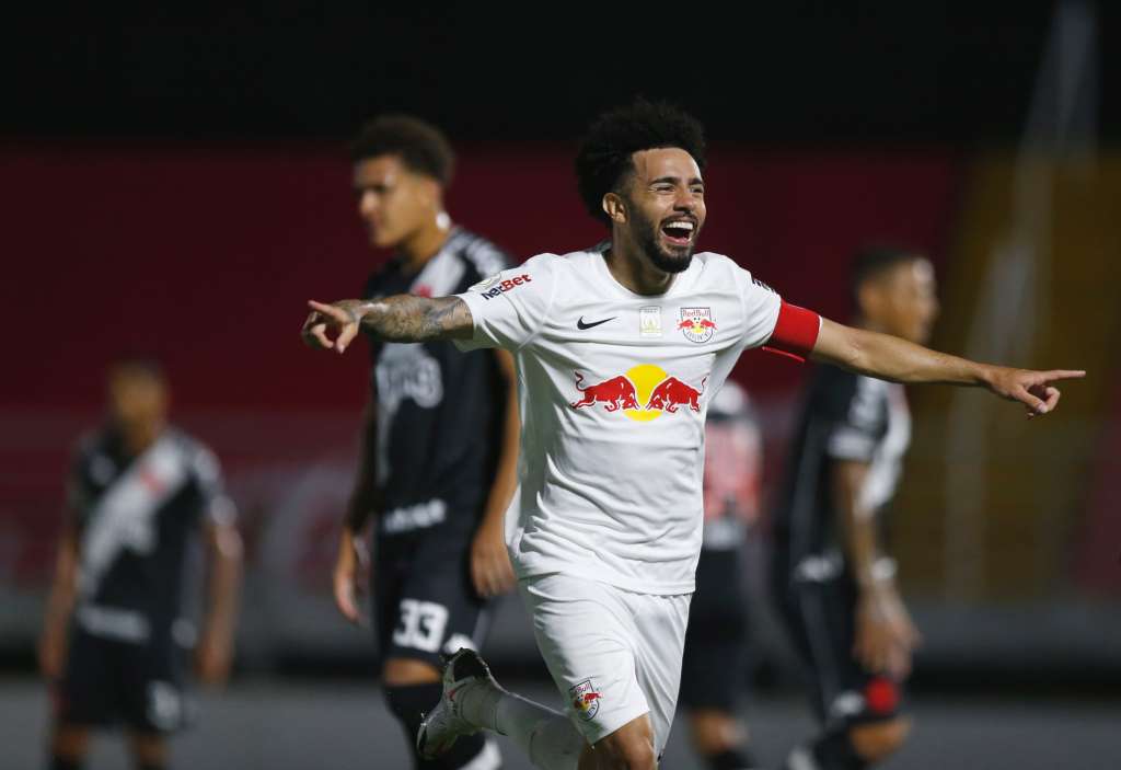 Claudinho, meia do RB Bragantino. Foto: Twitter/RB Bragantino