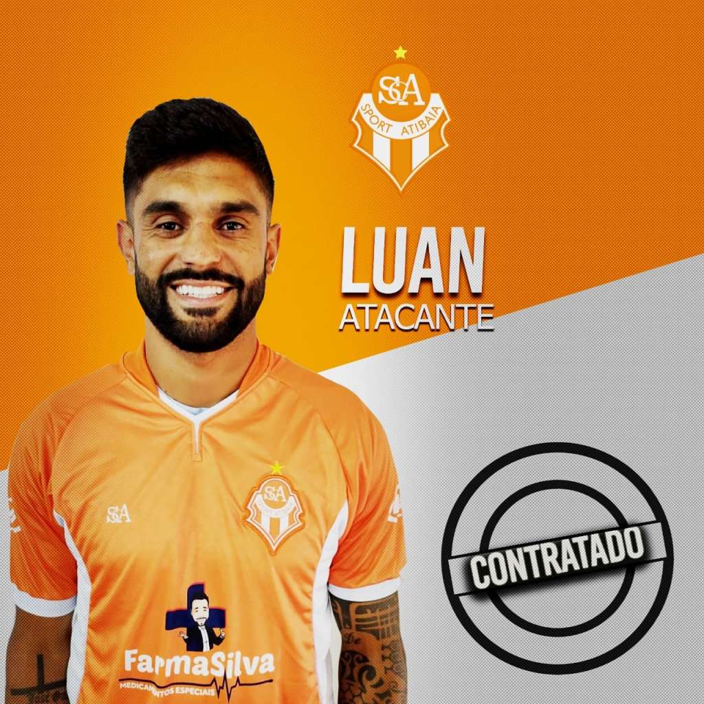 Atibaia anunciou o atacante Luan