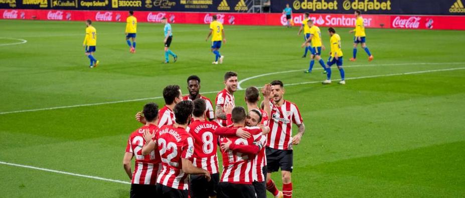 ESPANHOL: Athletic Bilbao goleia em visita ao Cádiz e respira na luta contra Z3