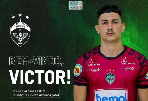 Amazonense: Goleiro rodado no futebol nortista reforça Manaus: ‘É um prazer imenso’