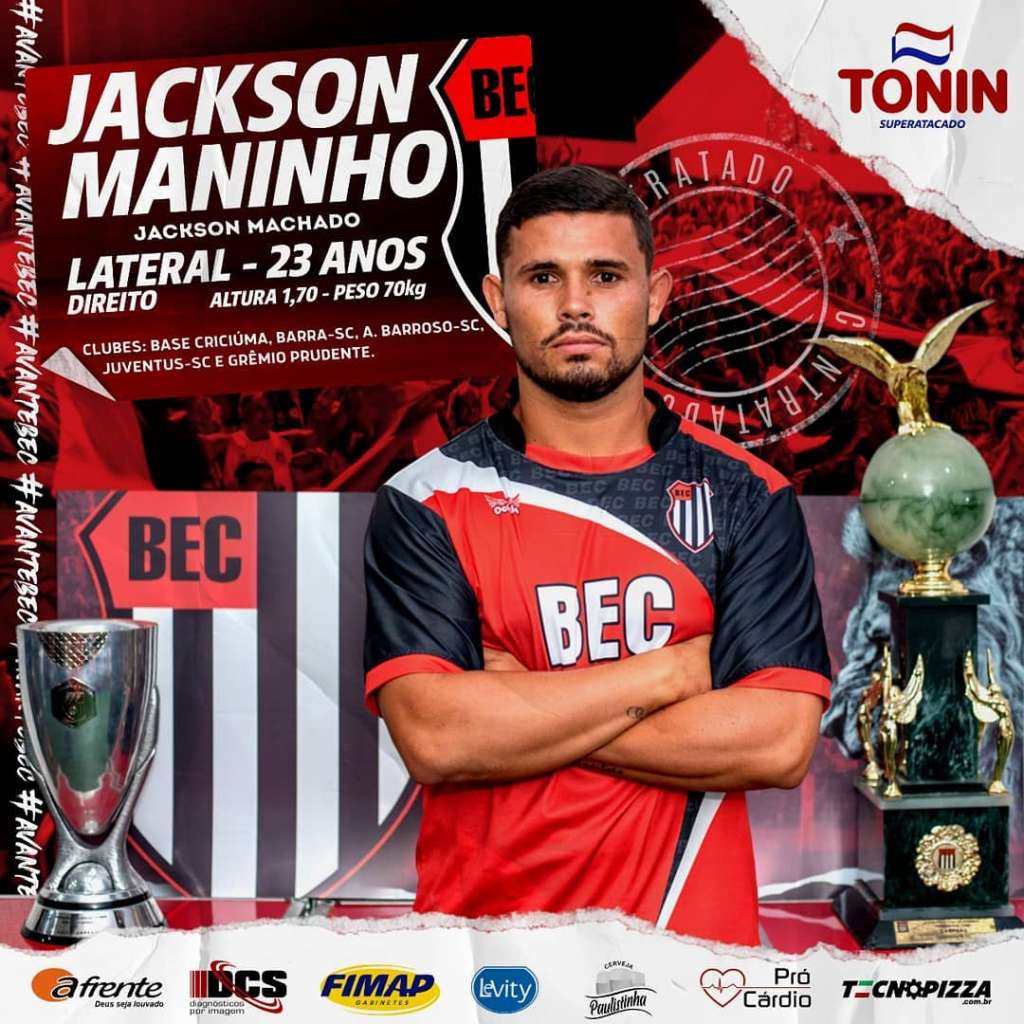 Jackson Maninho é o novo reforço do Bandeirante