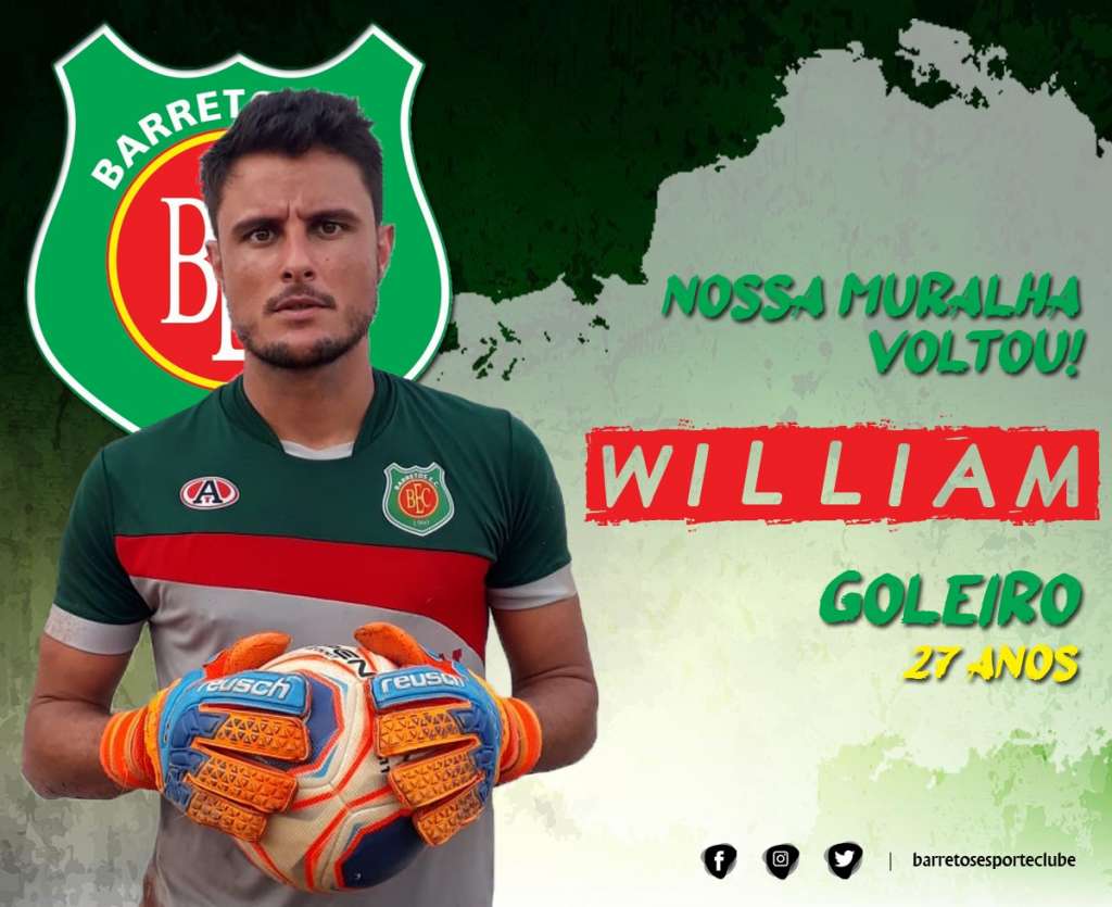 Willian está de volta ao Barretos