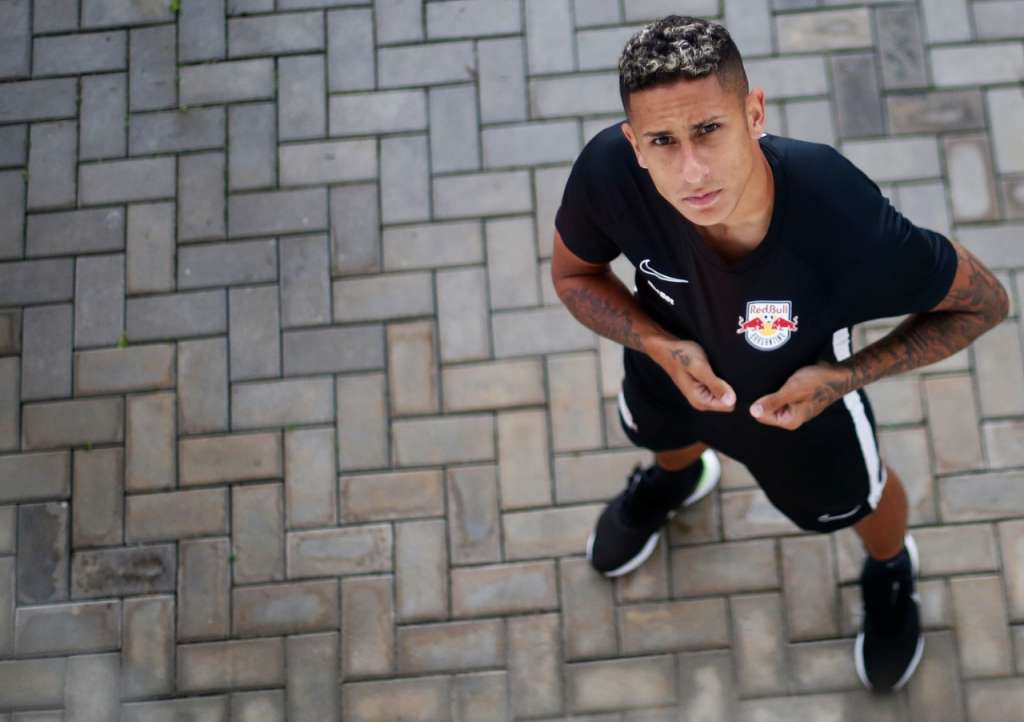 Bruno Tubarão, jogador do Red Bull Bragantino. Foto: Ari Ferreira