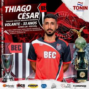 Paulista A3: Bandeirante anuncia volante que conquistou acesso no futebol goiano