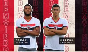 Paulistão: Botafogo acerta com zagueiros Fabão e Helder