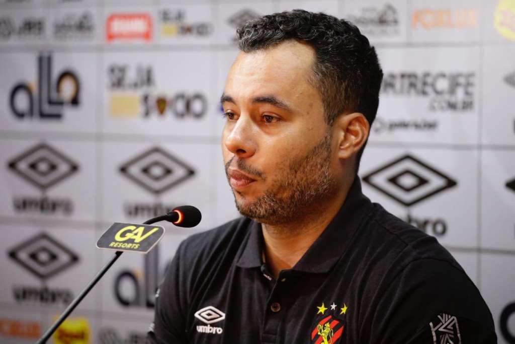 Jair Ventura e Sport aproximam-se de renovação. Foto: Twitter/Sport 