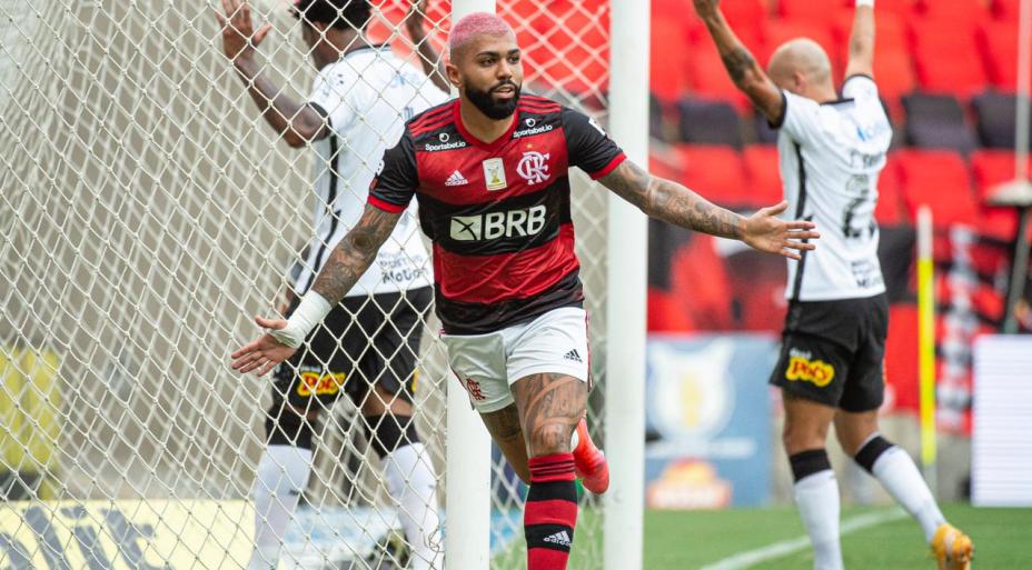 Lá vem o Mengão... (Foto: Alexandre Vidal / Flamengo)