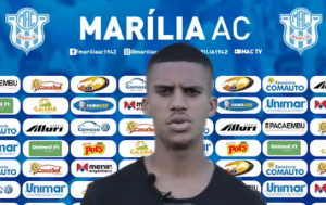 Paulista A3: Marília apresenta volante revelado no Internacional: 'Expectativa boa'