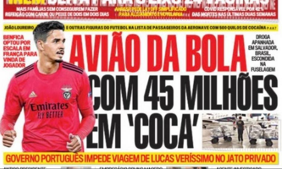 Por pouco, hein, Lucas Veríssimo? (Foto: Reprodução)