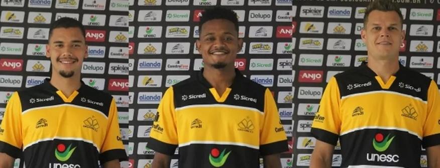 Catarinense: Criciúma apresenta  mais três reforços para a temporada