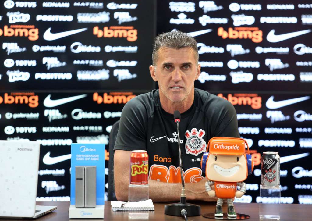 Vágner Mancini, técnico do Corinthians. Foto: Rodrigo Coca/Corinthians