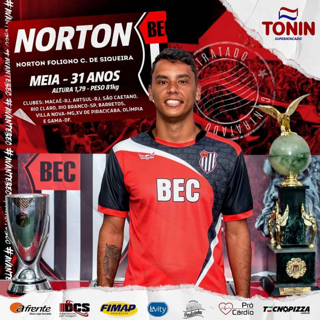 Norton é um dos novos reforços do Bandeirante