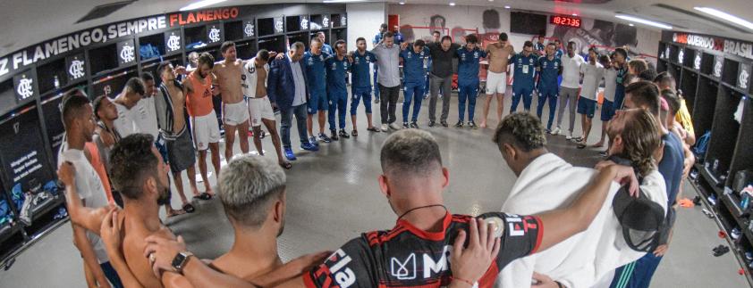 Flamengo está unido para levar o bicampeonato