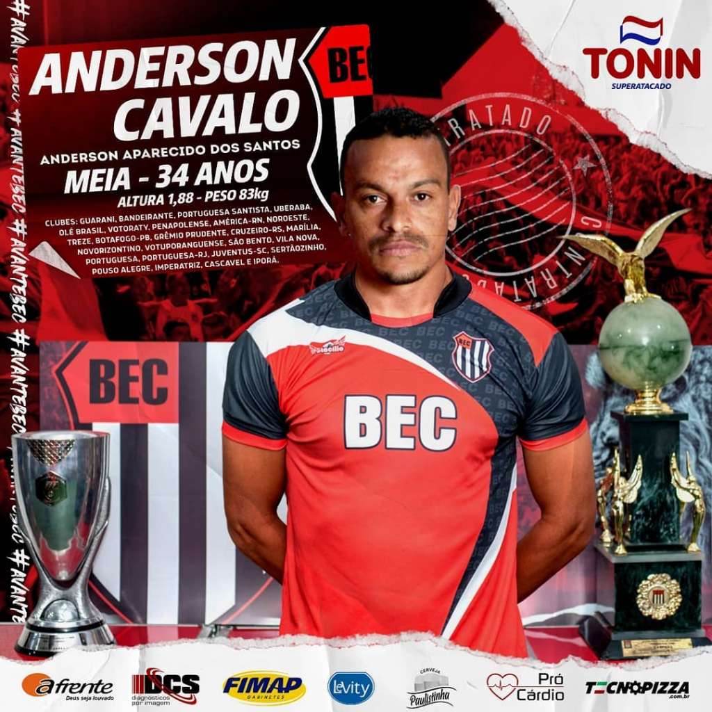  Anderson Cavalo enfim foi apresentado pelo Bandeirante