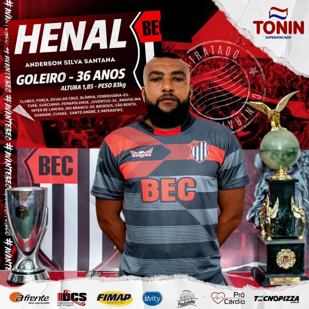 Henal é o novo reforço do Bandeirante para o Paulista A3