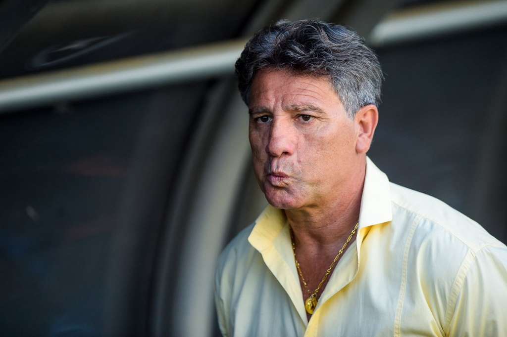 Renato Gaúcho, técnico do Grêmio. Foto: Twitter/Divulgação