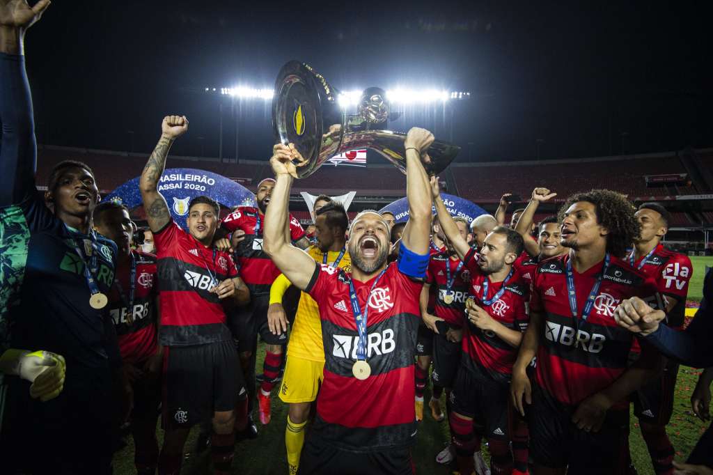 Flamengo levou o título brasileiro. Foto: Alexandre Vidal