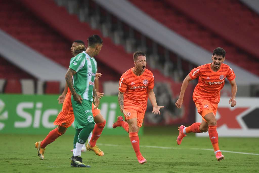 Guilherme Pato marcou o gol da vitória do Internacional Guilherme Pato marcou o gol da vitória do Internacional