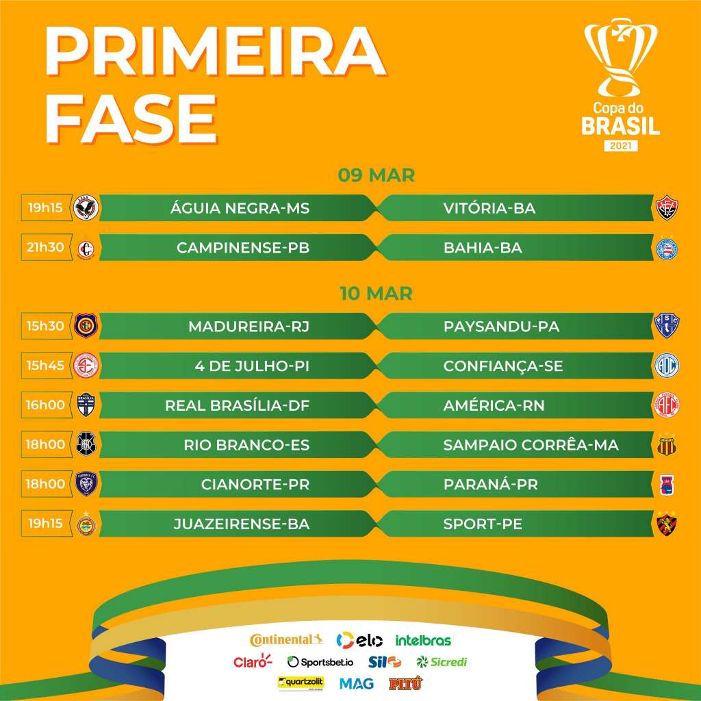 CBF divulga tabela detalhada da Copa do Brasil; Ponte é o primeiro paulista a estrear 3 0002050532843 img