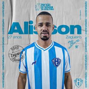 Paysandu anuncia volante de time da Série B e zagueiro ex-Ponte Preta