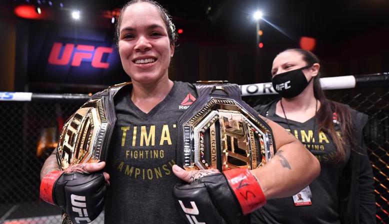Amanda Nunes deu novo show em Las Vegas