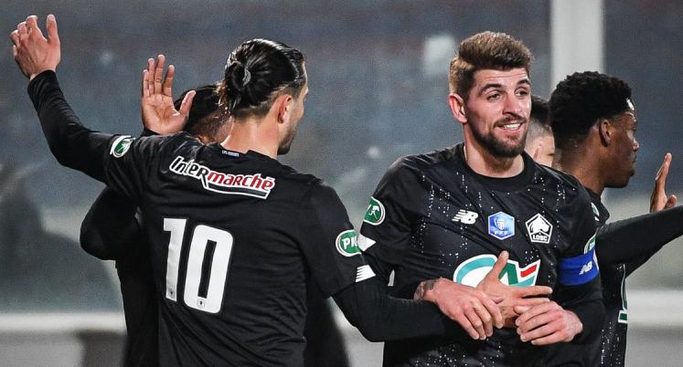COPA DA FRANÇA: Lille avança e Olympique cai para time da 4ª divisão