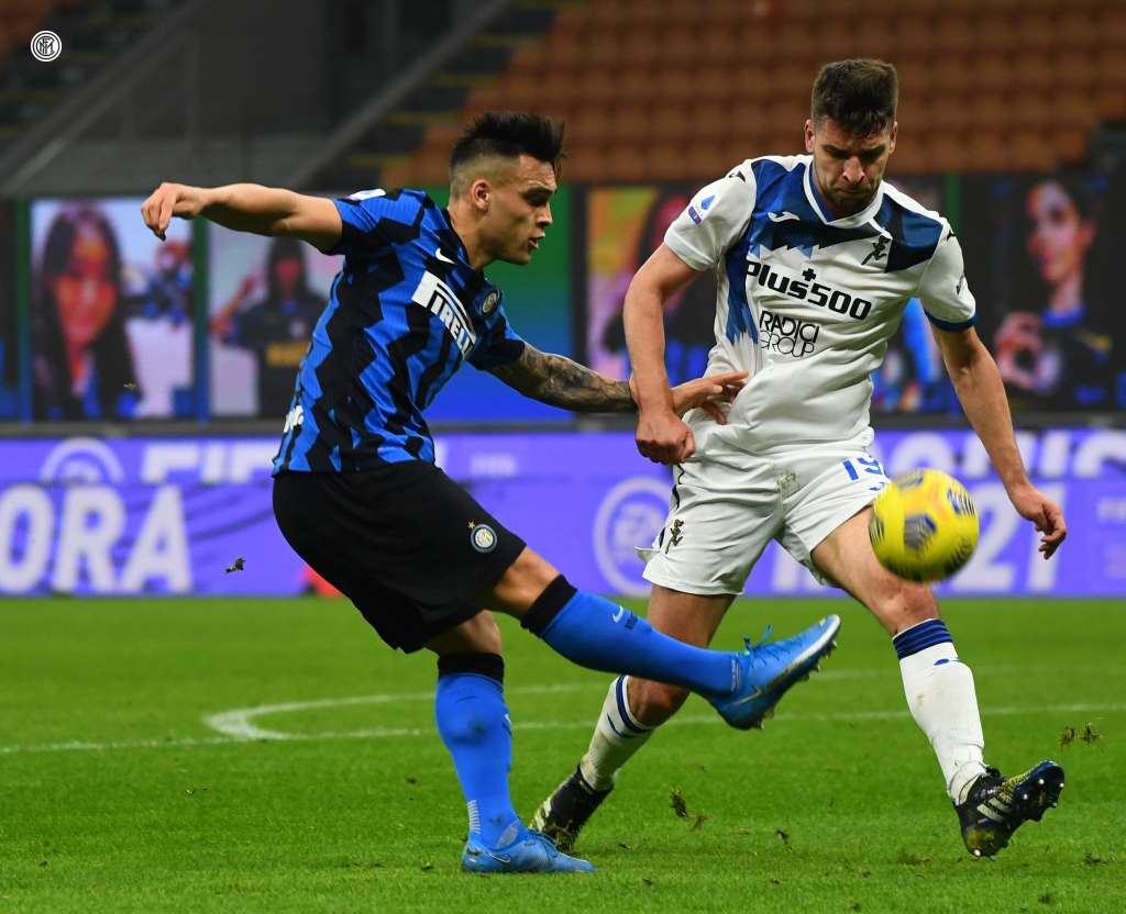 Inter de Milão sofre, mas vence Atalanta e mantém vantagem na liderança